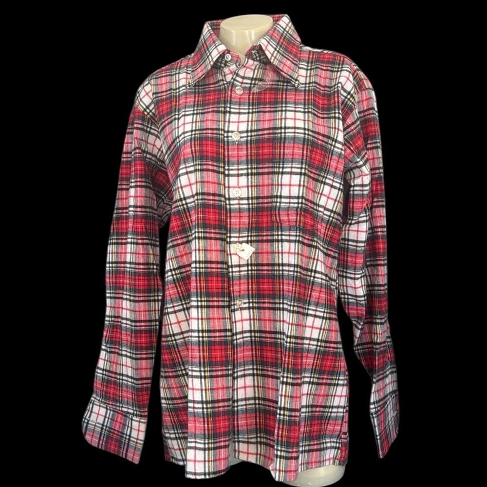 Vintage Men’s Plaid Shirt The Masters by Arrow